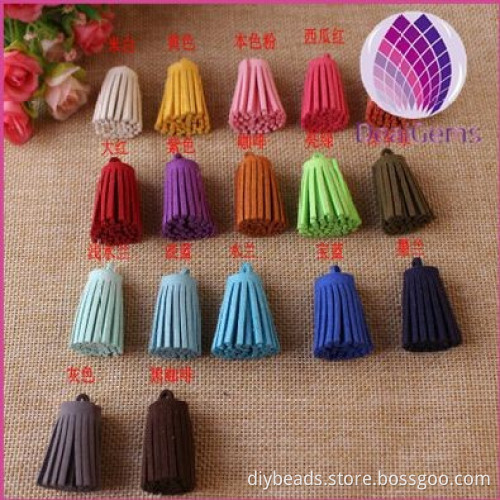 wholesale imitation leather mini Tassel for Decorative and Jewelry Use
